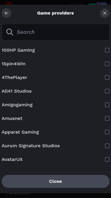 Desarrolladores de juegos móviles de BetOnRed Casino