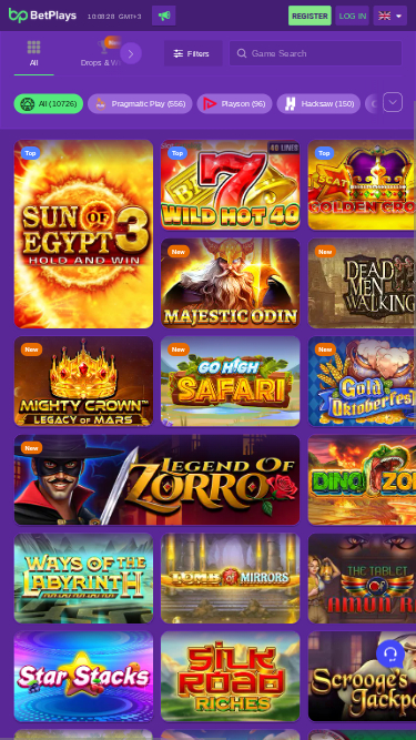 Juegos móviles de BetPlays Casino