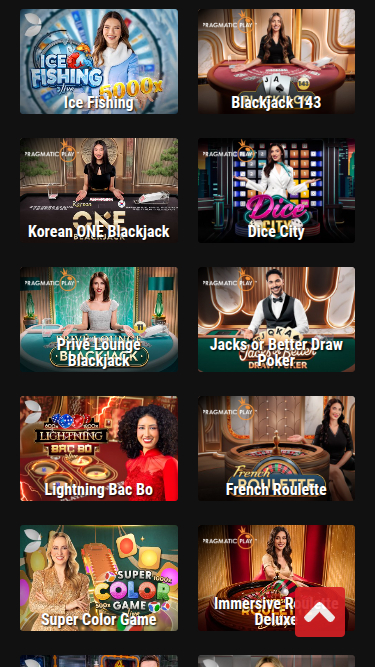 Croupier en direct mobile de BetRebels Casino