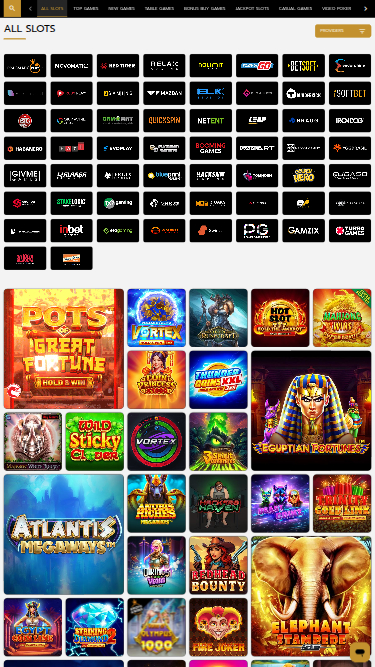 Desarrolladores de juegos móviles de Betrophy Casino