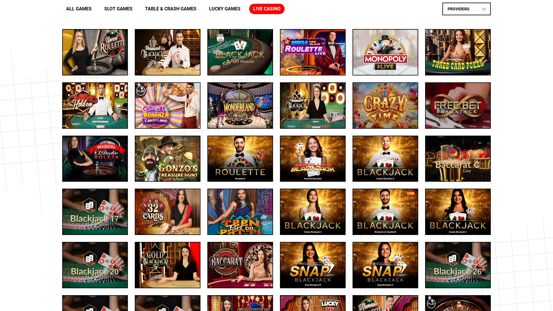 Bets Amigo Desktop Live Dealer