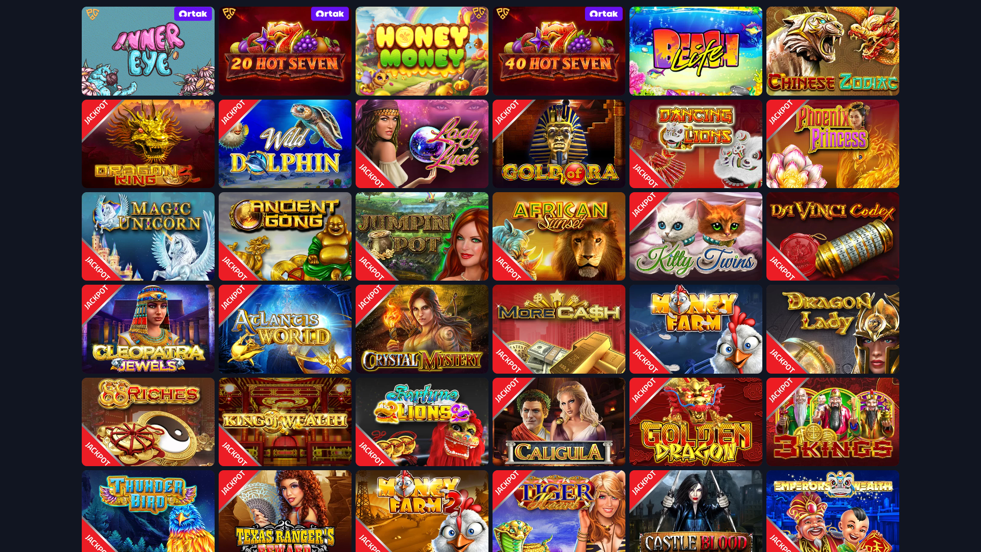 Jackpot desktop di Bettogoal