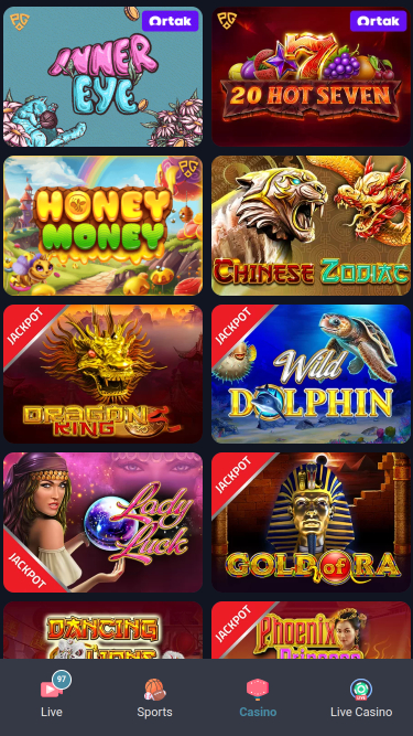 Jackpot mobile di Bettogoal