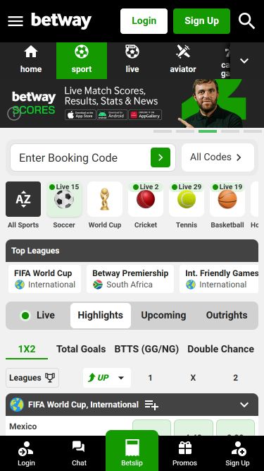Betway Casino Mobile Sports