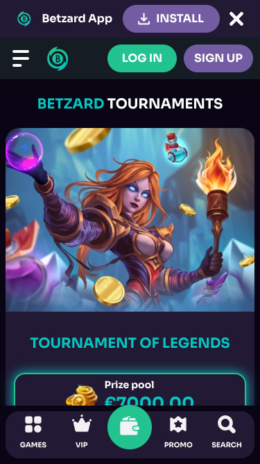 Betzard Casino Mobile Tournaments