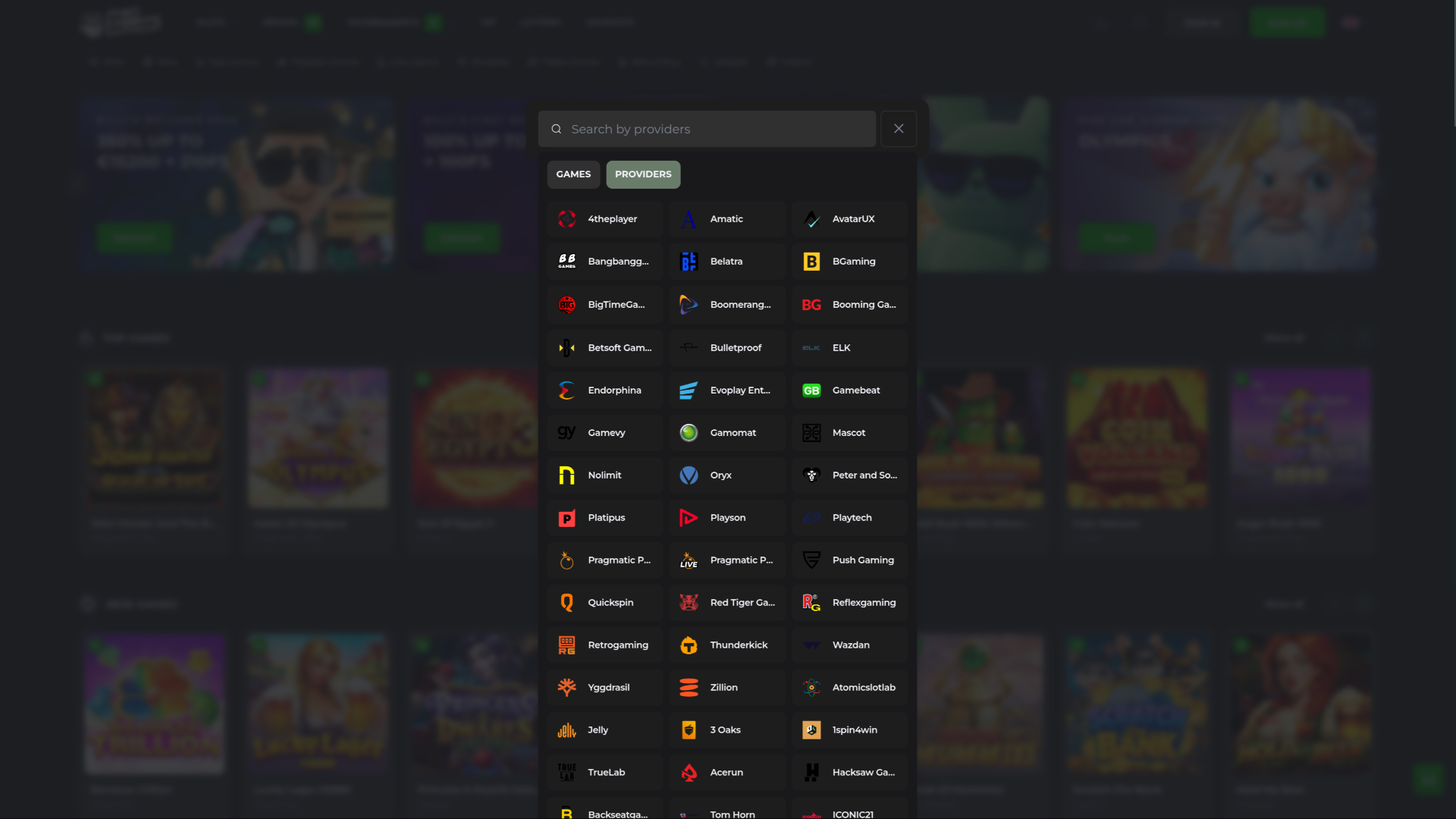 Développeurs de jeux de bureau de Billy Billion Casino