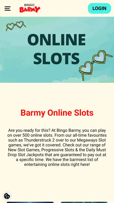 Juegos móviles de Bingo Barmy Casino