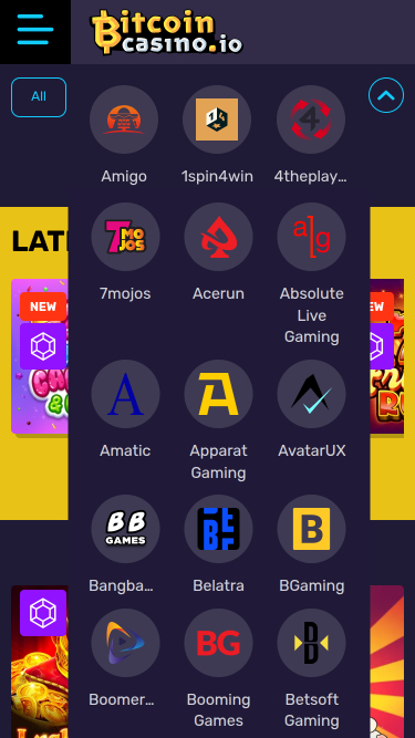 Développeurs de jeux mobiles de Bitcoin Casino