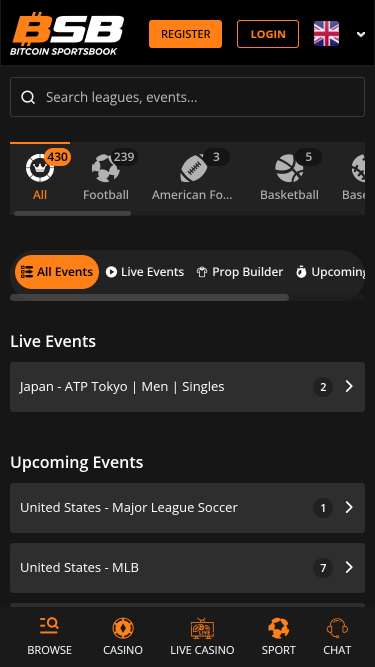 Bitcoin Sportsbook Casino Mobile Sports