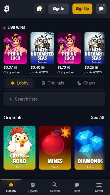 BitFortune Casino Games Mobile