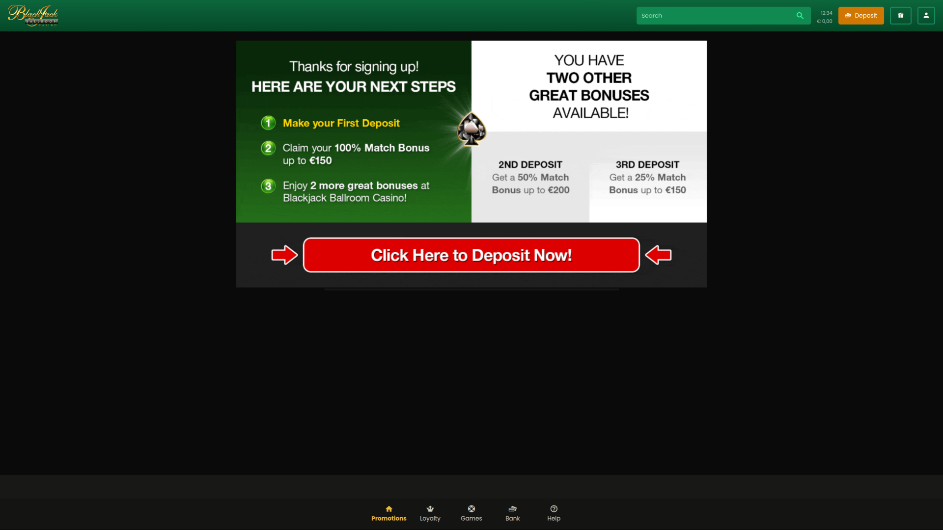 Акции Blackjack Ballroom для ПК