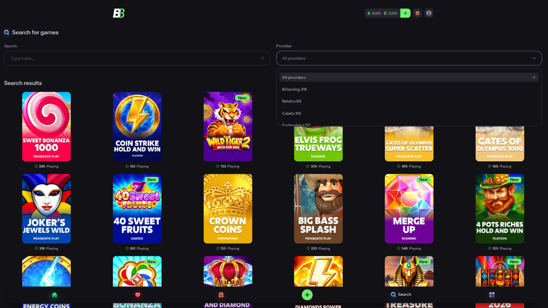 Développeurs de jeux de casino BlazeBet - Bureau