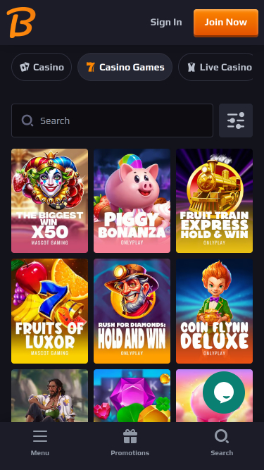 Jeux mobiles de BlazeSpins Casino