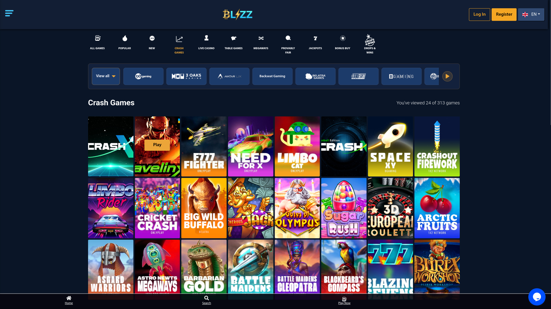 Игры Blizz Casino Desktop Crash