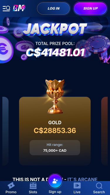Jackpot mobile de Bm.bet Casino