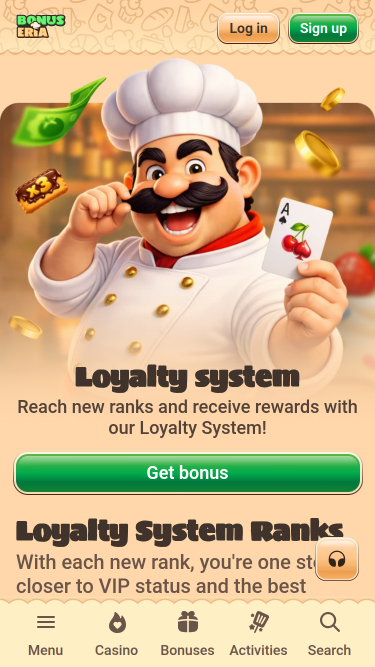 Bônuseria Casino Mobile VIP