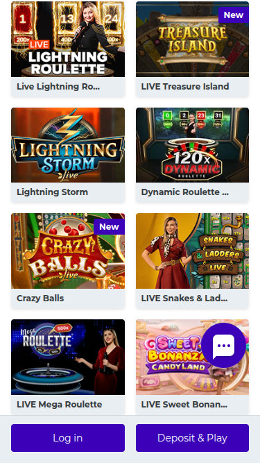 Boost Casino mobile Live-Dealer