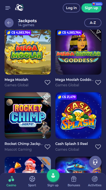 Bote móvil de Bruno Casino