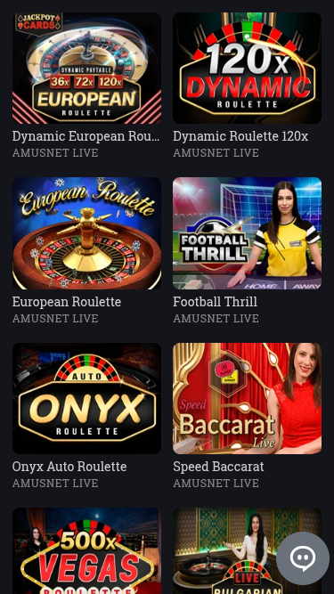 Croupier en direct mobile de Bspin.io Casino