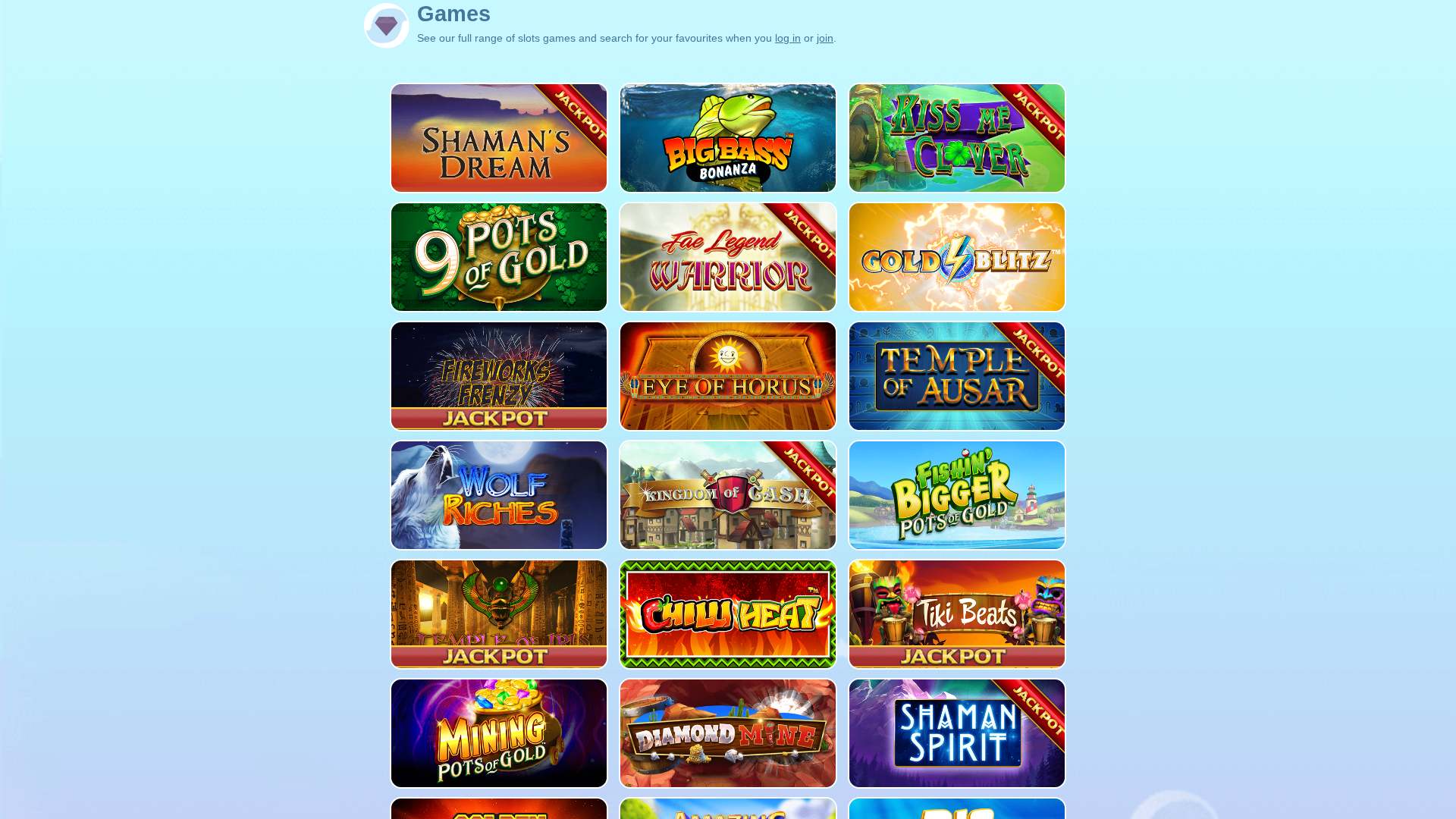 Giochi desktop di Bubble Bonus Bingo