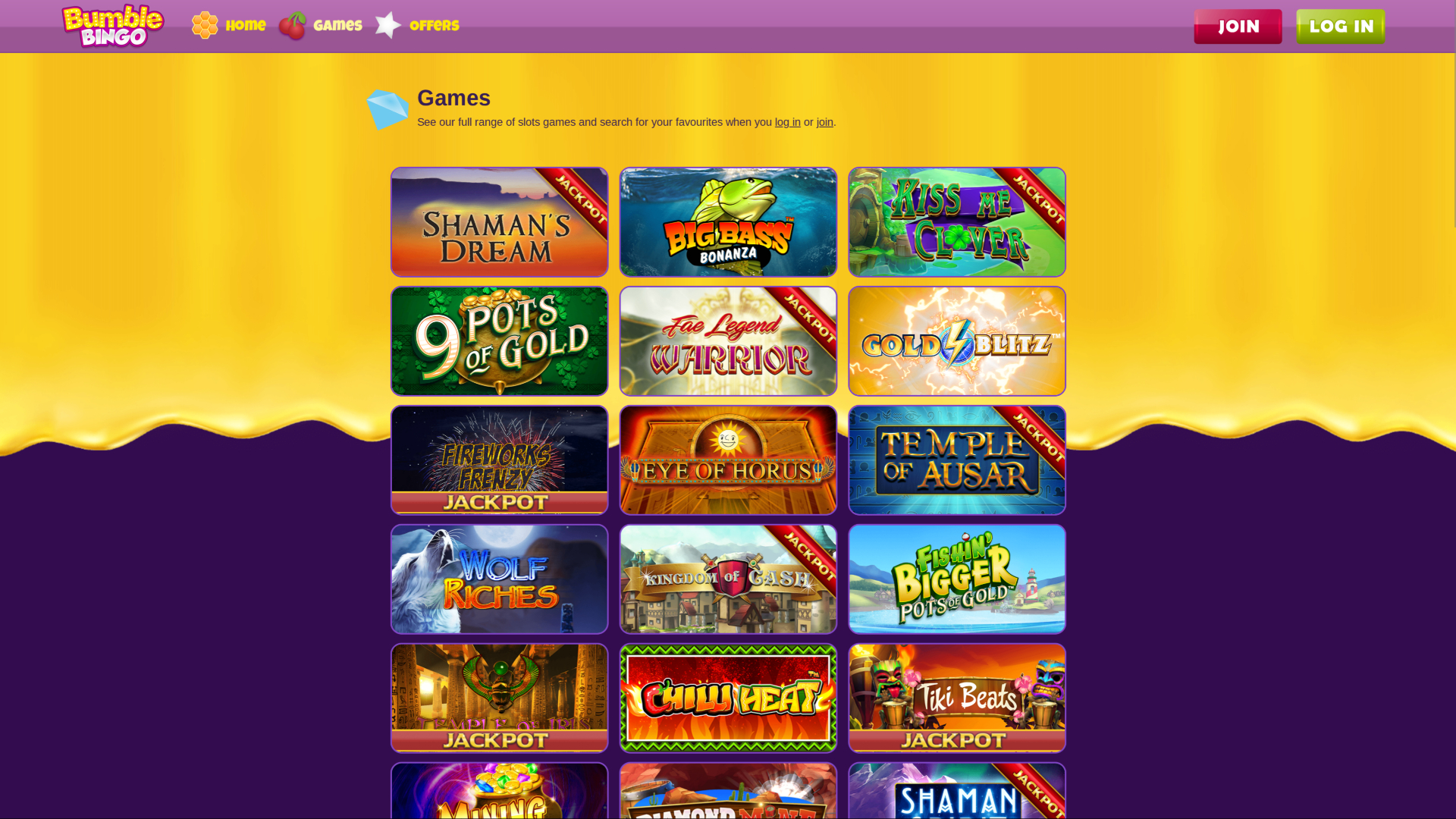 Giochi di Bumble Bingo per desktop