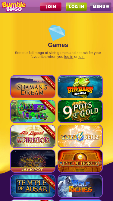 Giochi mobili di Bumble Bingo