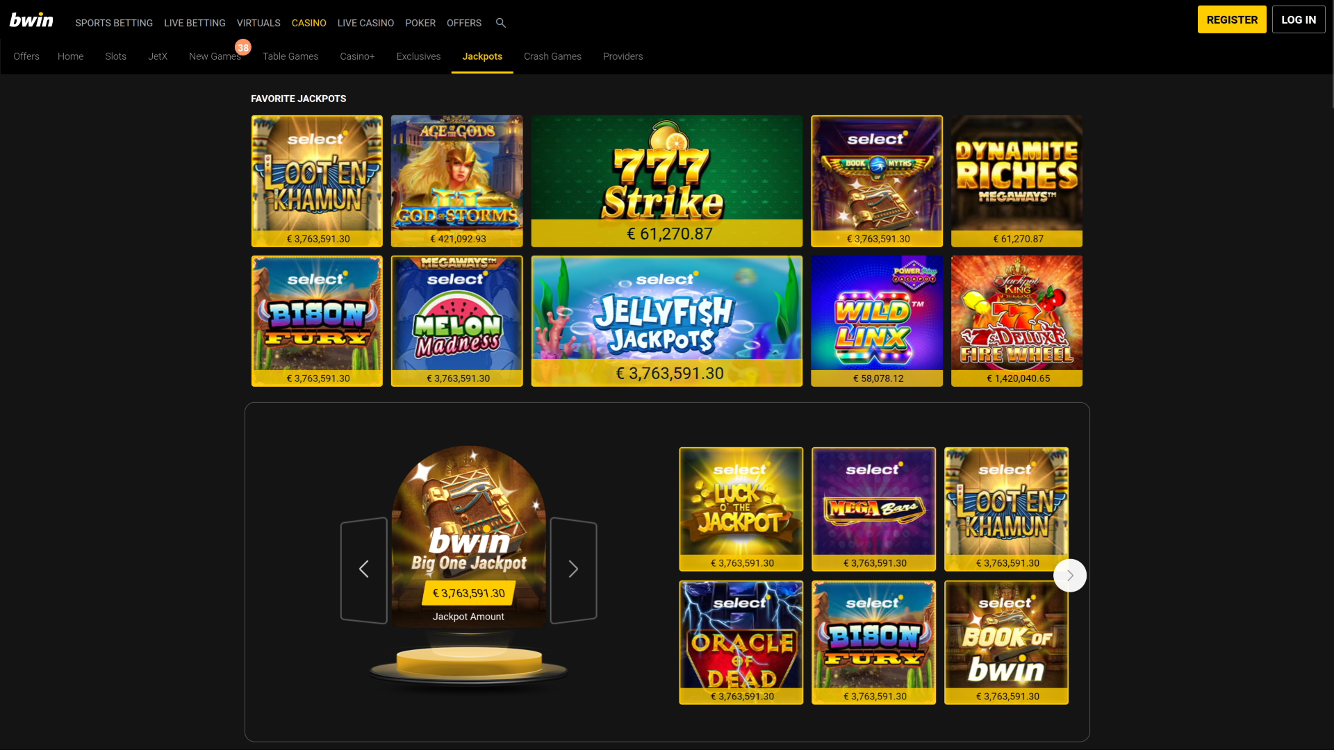 Bwin Casino Desktop-Jackpot