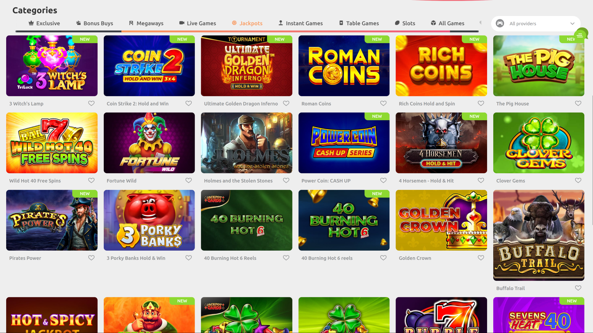 Jackpot de Cadoola Casino sur ordinateur