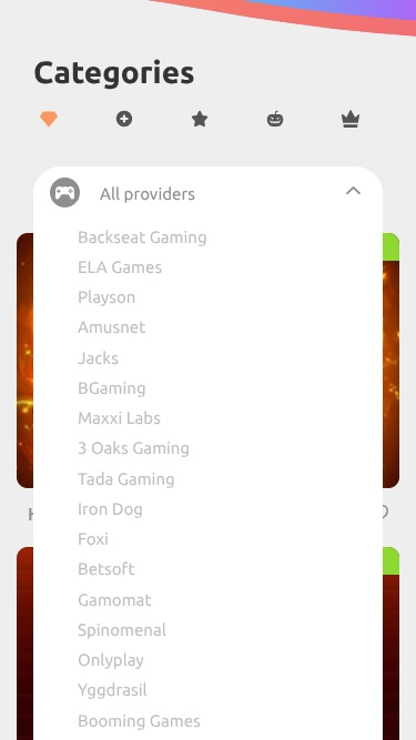 Cadoola Casino Mobile Game Developers
