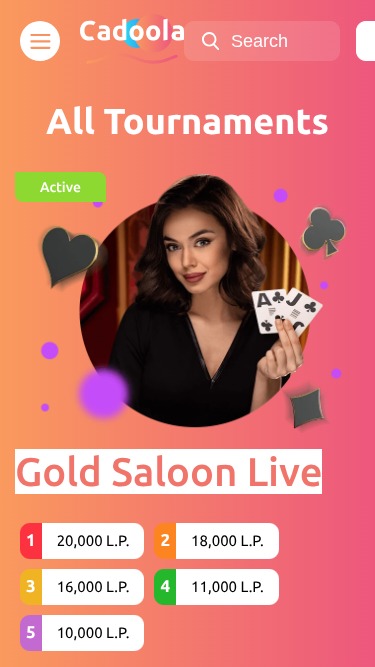 Cadoola Casino Mobile Tournaments