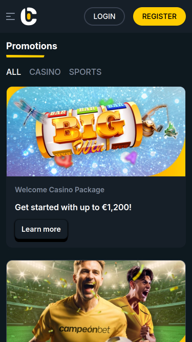 Campeonbet Casino Mobile Promotions