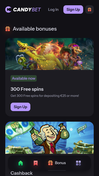 Promociones de CandyBet Casino para móviles