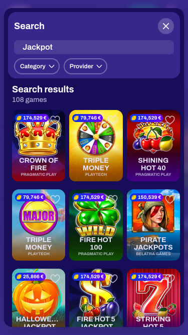 CandySpinz Casino Mobile Jackpot