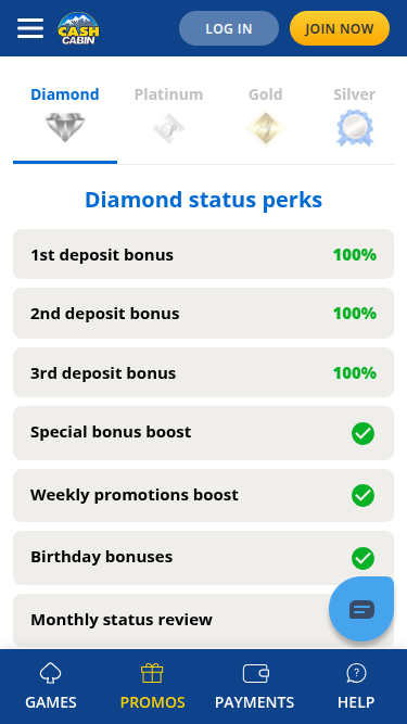 Programme VIP mobile Cash Cabin