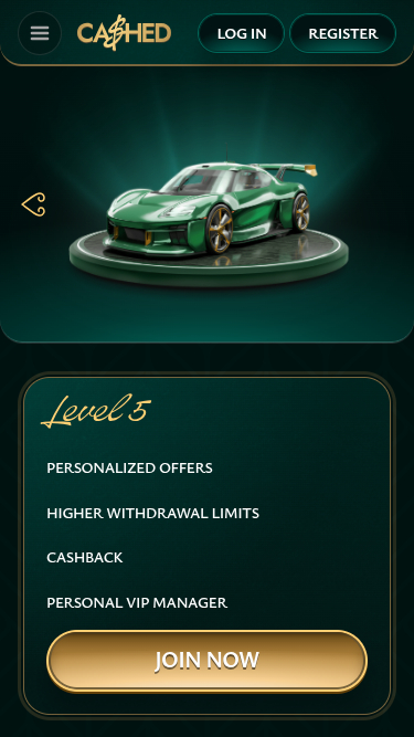 Programa VIP de Cashed Casino Móvil