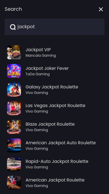 Botes de Cashpot Casino Versión móvil