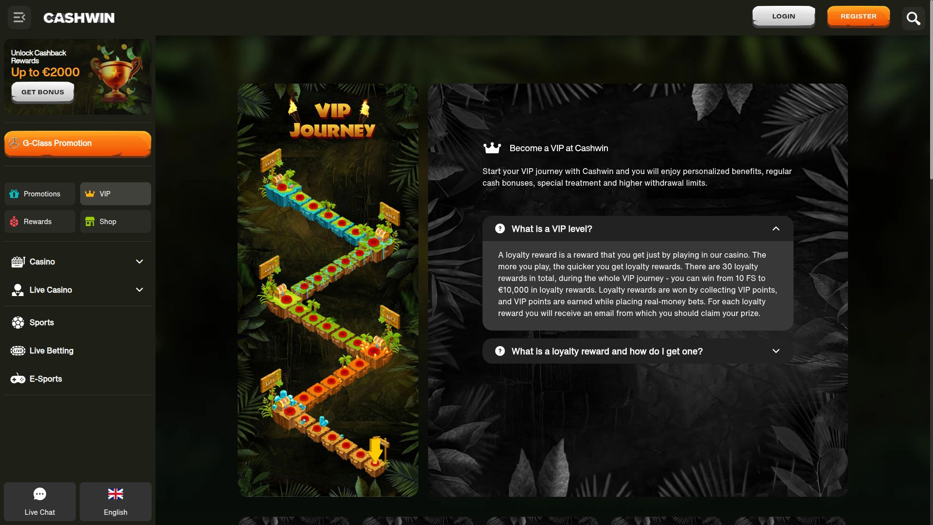 Programme VIP de bureau Cashwin