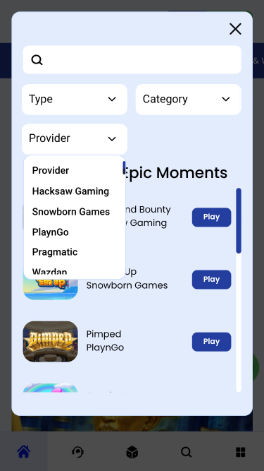 Développeurs de jeux du casino Casigo sur mobile