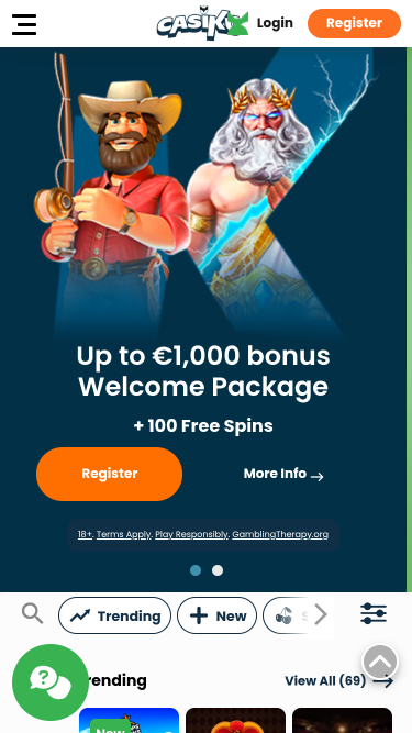 Casiku Casino Startseite Mobil