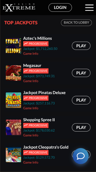 Casino Extreme Mobile-Jackpot