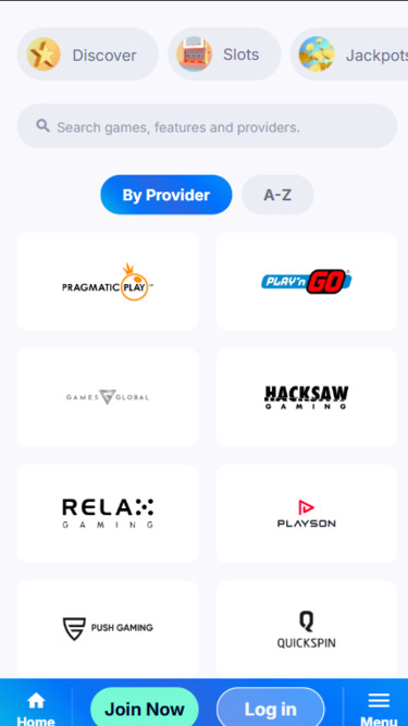 Développeurs de jeux de Casino Friday sur mobile