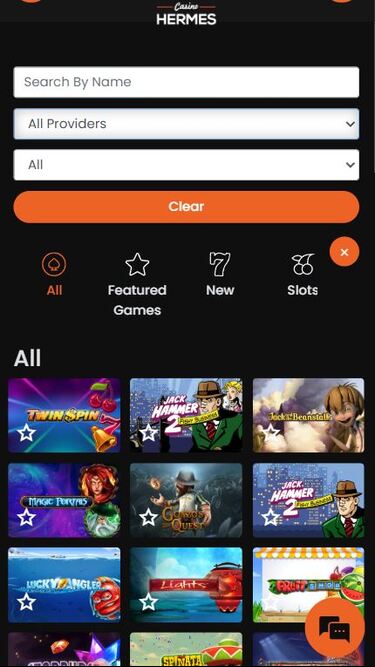 Développeurs de jeux mobiles de Casino Hermes