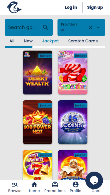 Casino Orca Mobile Jackpot