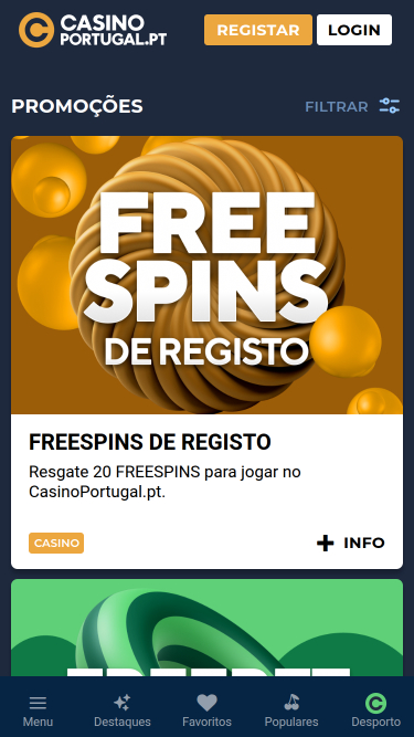 Casino Portugal Promotions mobiles