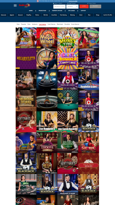Casino RedKings Mobile Live Dealer