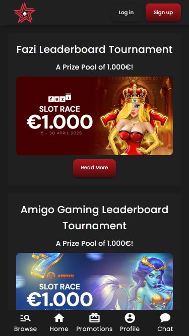 Мобильные турниры Casino Stars