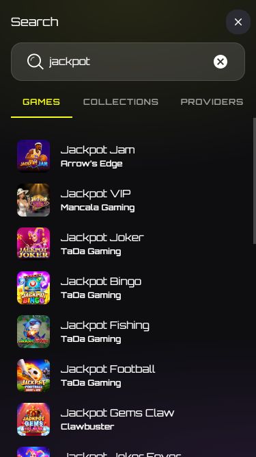 Casino Superlines Mobile Jackpot