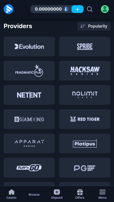 Développeurs de jeux mobiles de Casinobet