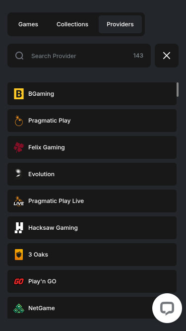 CasinoChan Casino Mobile-Spielentwickler