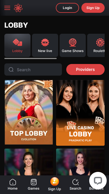 CasinoChan Casino Mobile Live-Dealer